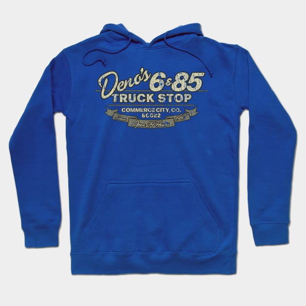 Deno’s 6 & 85 Truck Stop 1947 Hoodie by JCD666